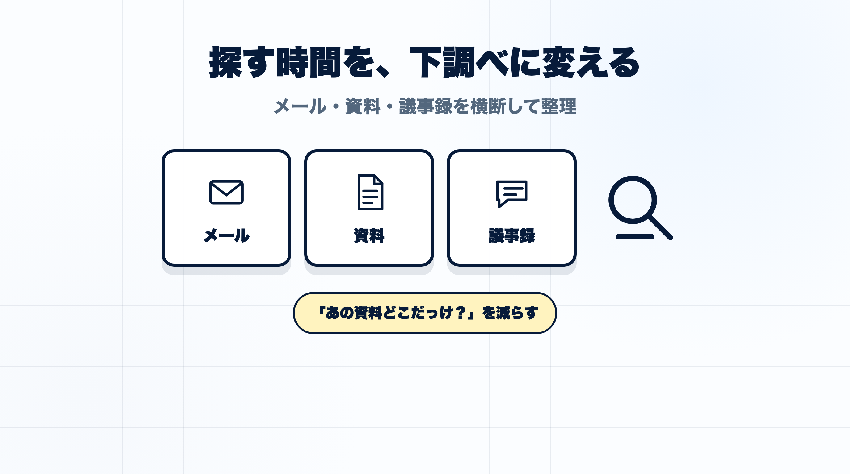 メール、資料、議事録を横断して下調べするGemini 3.5活用